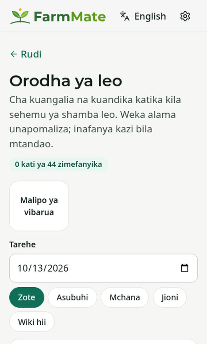 Picha ya skrini ya FarmMate: Nyuki