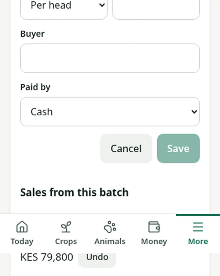 FarmMate app screenshot: Fish
